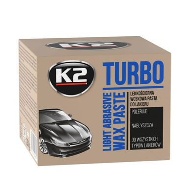 Паста для полировки и восстановления блеска кузова Turbo 250 г полироль K004 K20631 K2