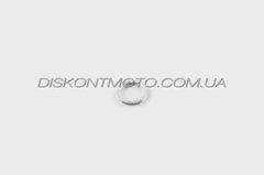 Прокладка глушника на скутер мотоцикл мопед паронітова (D-32mm d-25,5mm) (алюміній) KTO