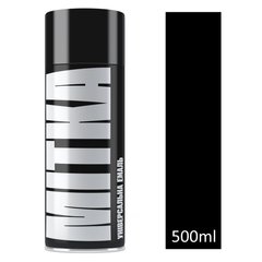 Емаль для пластику чорна структурна фарба аерозоль 500мл MII026 MITKA