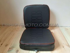 Чохол сидіння бокового причепа ЯВА 350 12V (щільний шкірвініл з відбитком, кант) IGR
