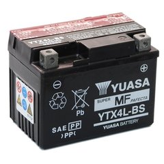 Аккумулятор мото 3 А/ч 12V AGM (50A) YUASA YTX4L-BS