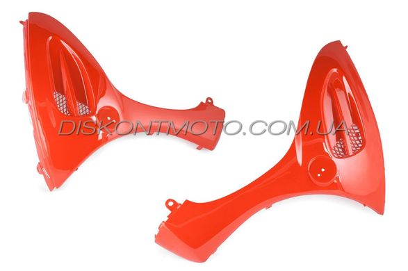 Пластик VIPER GRAND PRIX передний (подклювник) (красный) KOMATCU