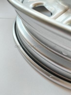 Диск колеса 2.15 * 10 GY6 китайський скутер (під камерну шину ,задній,барабан, залізний,19 шліц) EVO