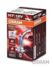 Лампа галогенная H7 12V 55W PX26D NIGHT BREAKER ® LASER OSRAM 64210 NL