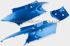 Пластик VIPER F1, F50 задняя боковая пара (синий) KOMATCU