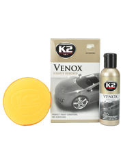 Поліроль для кузова Venox 180 г молочко з губкою G0501 K20205 K2