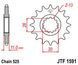 Звезда передняя YAMAHA YZF-R1 (2015-2020) JT JTF1591.16RB JT SPROCKETS
