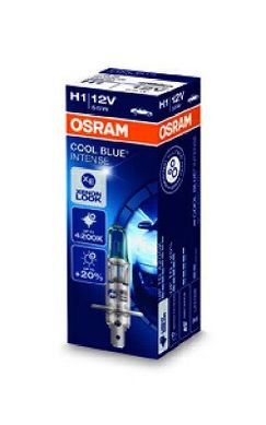 Лампа галогенна H1 12V 55W P14.5S COOL BLUE INTENSE (біло-блакитний світло) OSRAM 64150 CBI