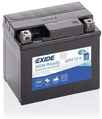 Аккумулятор мото 4 Ah 12V (70A) AGM-GEL АКБ EXIDE SLA12-5 = AGM12-5