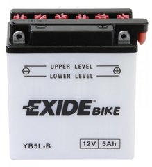 Акумулятор 5 Ah 12V кислотний (65A) EXIDE EB5L-B АКБ YB5L-B