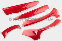 Пластик VIPER F1, F50 комплект (червоний) KOMATCU