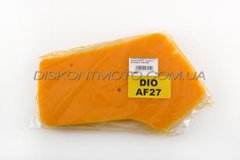 Элемент воздушного фильтра Honda DIO AF27 (поролон с пропиткой) (желтый) AS