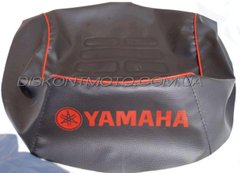 Чехол сиденья Yamaha JOG SA 01/04/08/12 (Ямаха Джог) (кожвинил, кант, надпись YAMAHA) (EURO) IGR