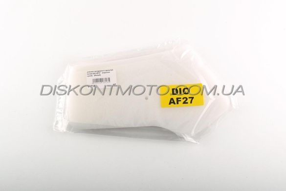 Элемент воздушного фильтра Honda DIO AF27 (поролон сухой) (белый) AS