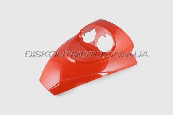 Пластик VIPER GRAND PRIX передний (клюв) (красный) KOMATCU