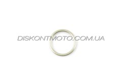 Прокладка глушителя на скутер мотоцикл мопед паронитовая (D-39mm ,d-32mm) (бронза) SHANGZHI
